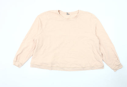 Womens UK Size 26 ASOS Beige Pullover Sweatshirt