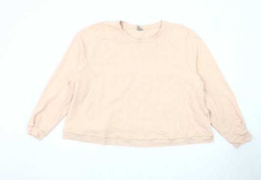 Womens UK Size 26 ASOS Beige Pullover Sweatshirt
