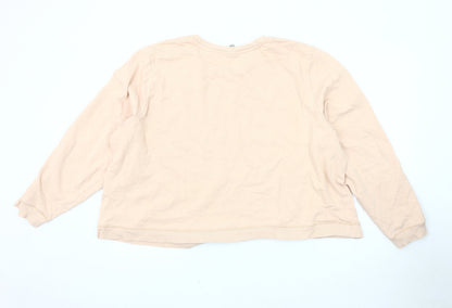 Womens UK Size 26 ASOS Beige Pullover Sweatshirt