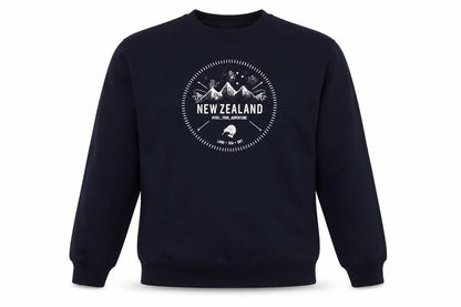 Design Apparel Men's Black Graphic Sweatshirt S