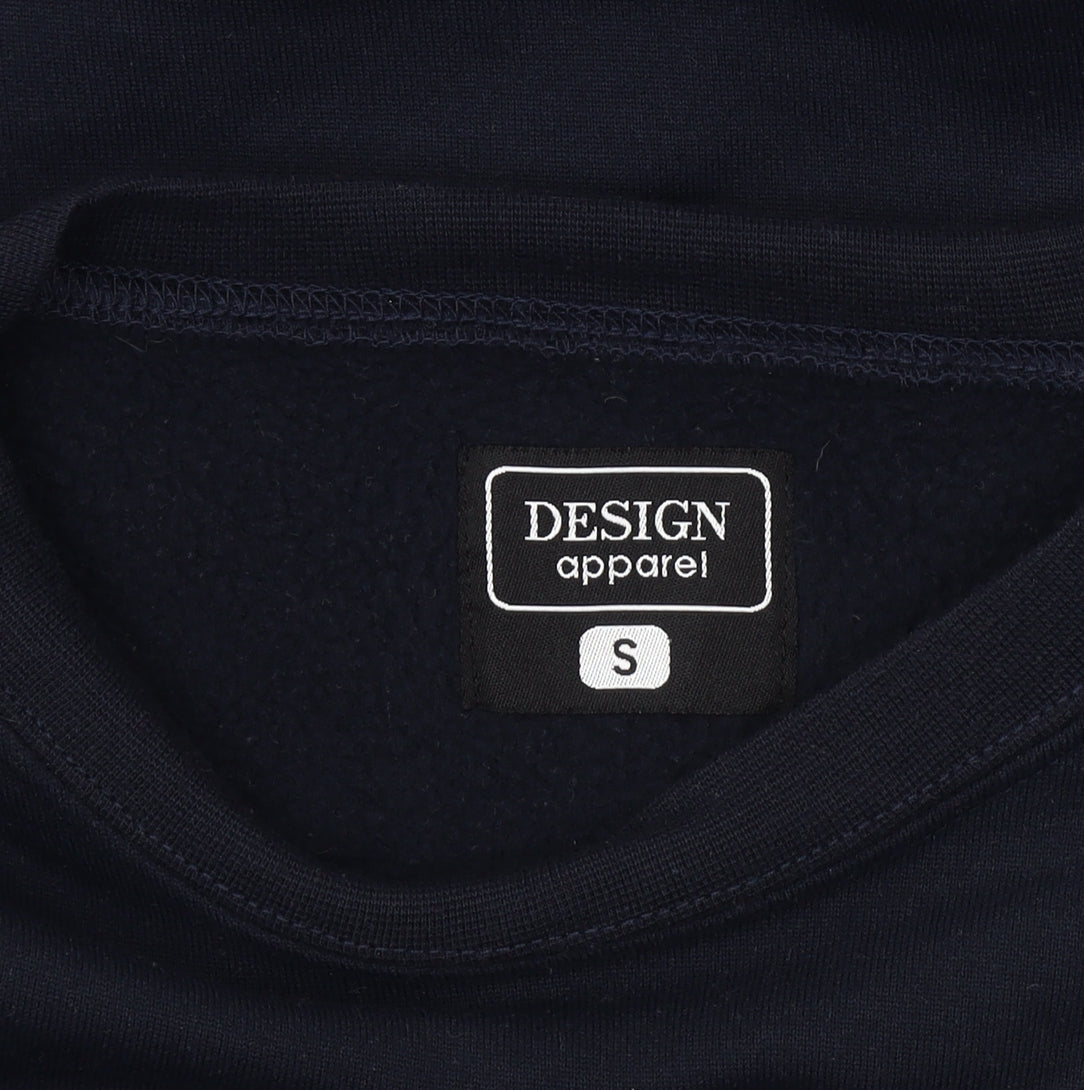Design Apparel Men's Black Graphic Sweatshirt S