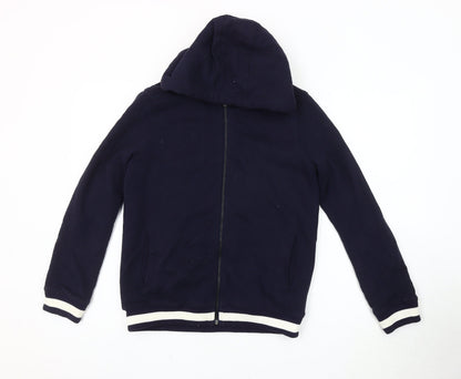 Marks and Spencer Boys Navy Hooded Jacket 11-12 Years