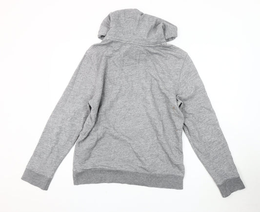 Mens UK Size S H&M Grey Pullover Hoodie