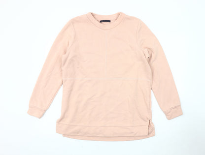 Marks & Spencer Women's Beige Cotton Sweatshirt M