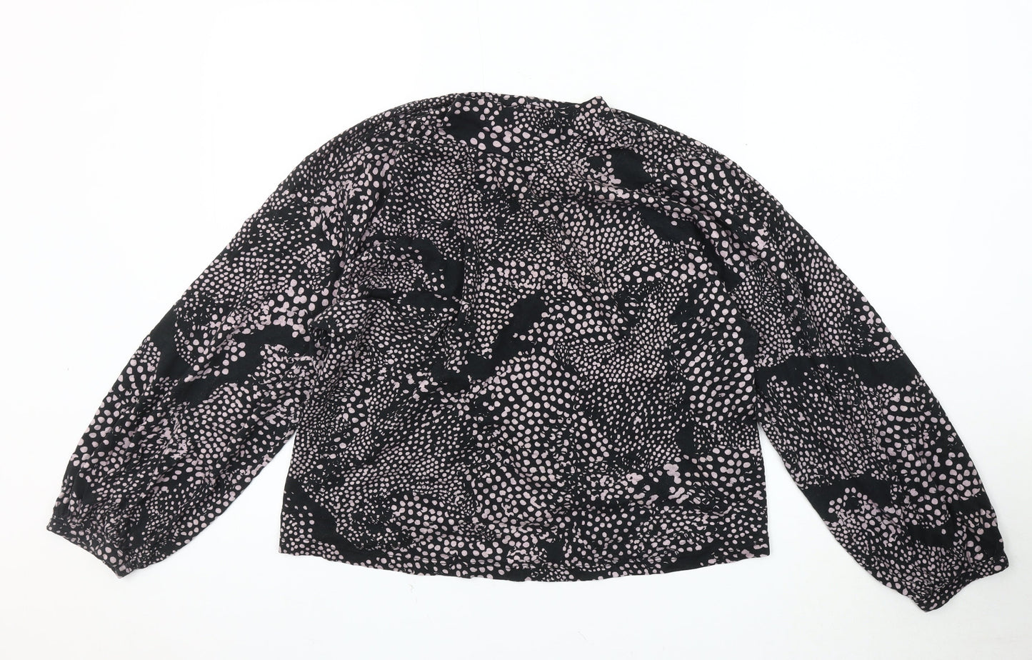 Womens UK Size XL Religion Black  Blouse