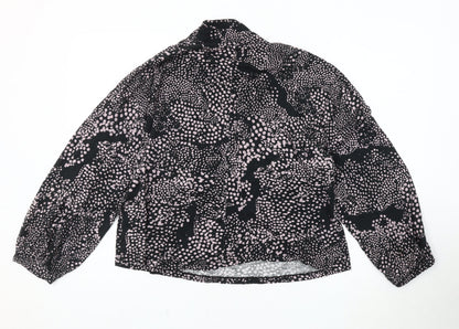 Womens UK Size XL Religion Black  Blouse