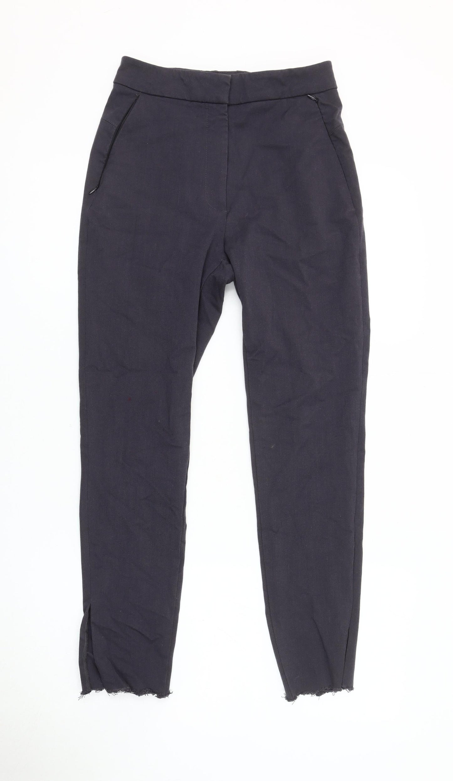 Womens UK Size 8 Marks and Spencer Slim Fit Skinny Grey Trousers