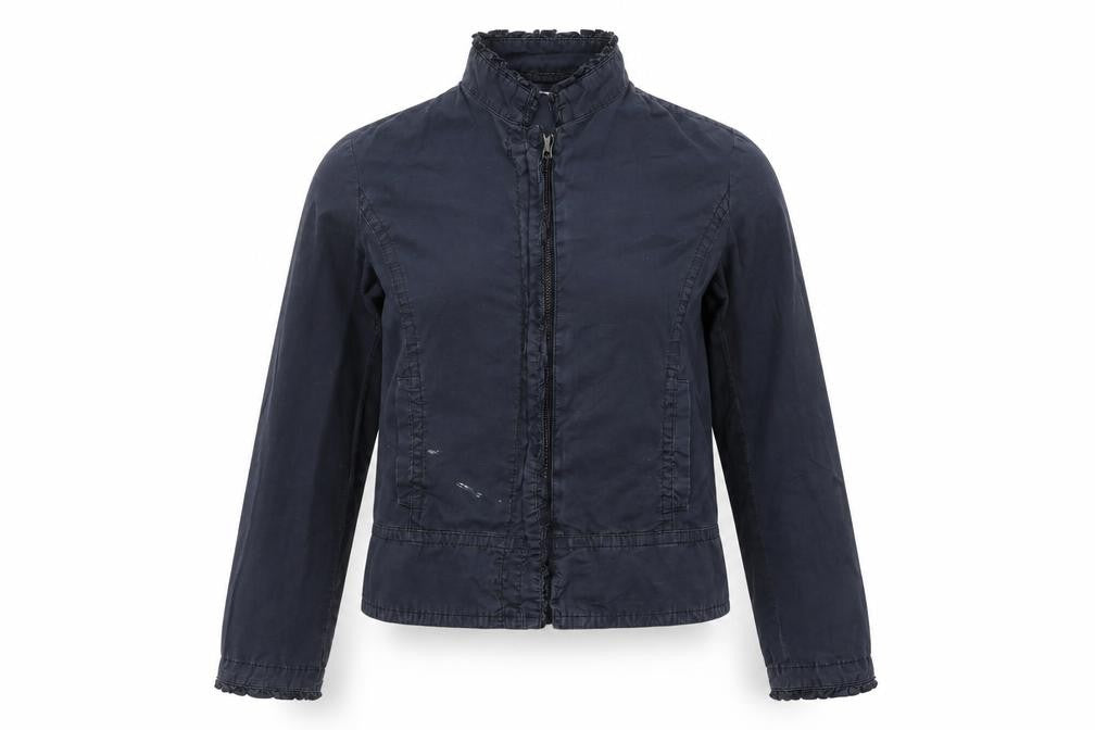 Womens UK Size 14 Zara Blue Basic Jacket