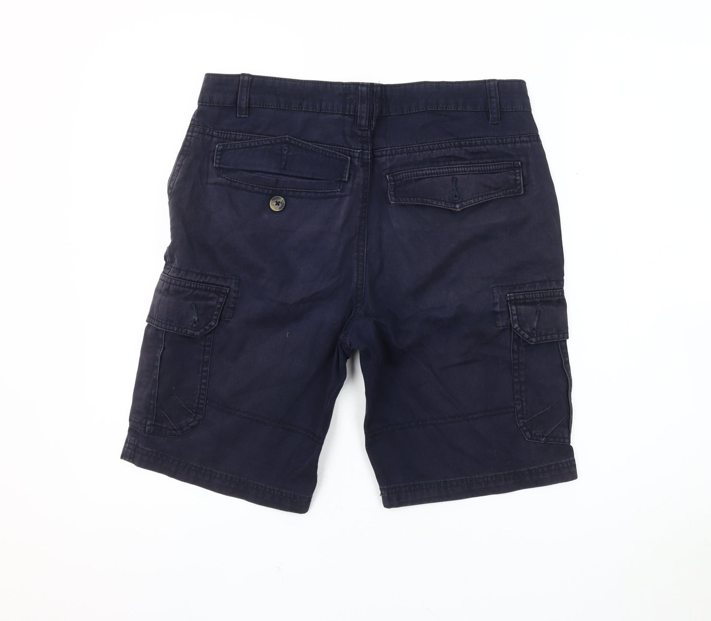 Sandstone & Co. Men's Blue Cargo Shorts, Size 30