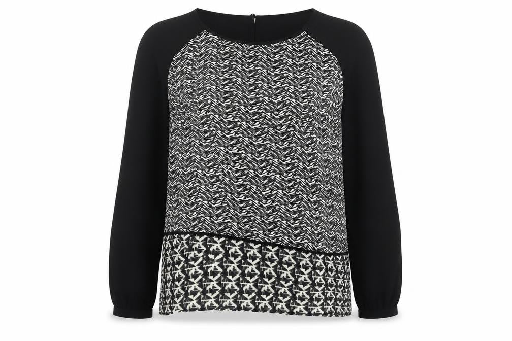 Womens UK Size 10 Marks and Spencer Black Basic Blouse