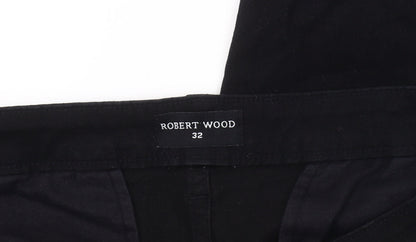 Robert Wood Men's Black Skinny Jeans Size 32