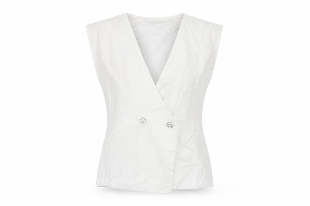 Womens UK Size 8 Zara Regular White Suit Top