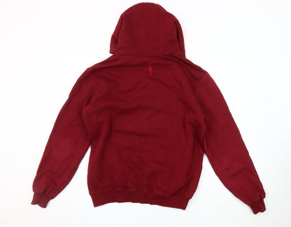 College Europe Red Hoodie, Unisex Adults M