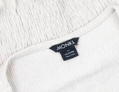 Womens UK Size M Monki Beige  Blouse