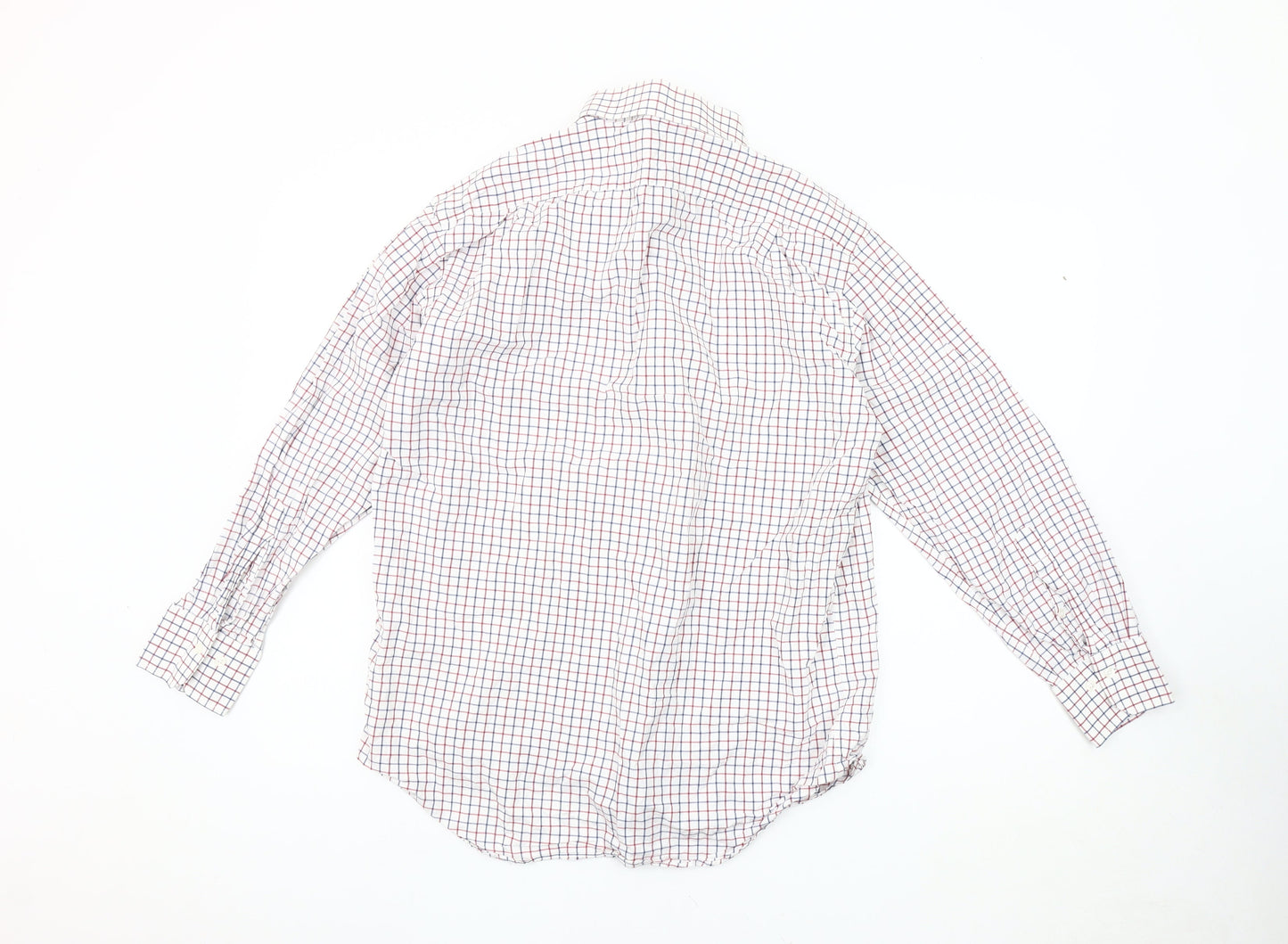 Lorenzo Uomo Men's Check Slim Fit Shirt Size 16.5