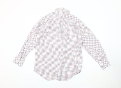 Lorenzo Uomo Men's Check Slim Fit Shirt Size 16.5