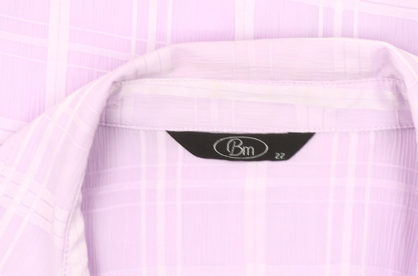 Womens UK Size 22 BM Purple  Button-Up