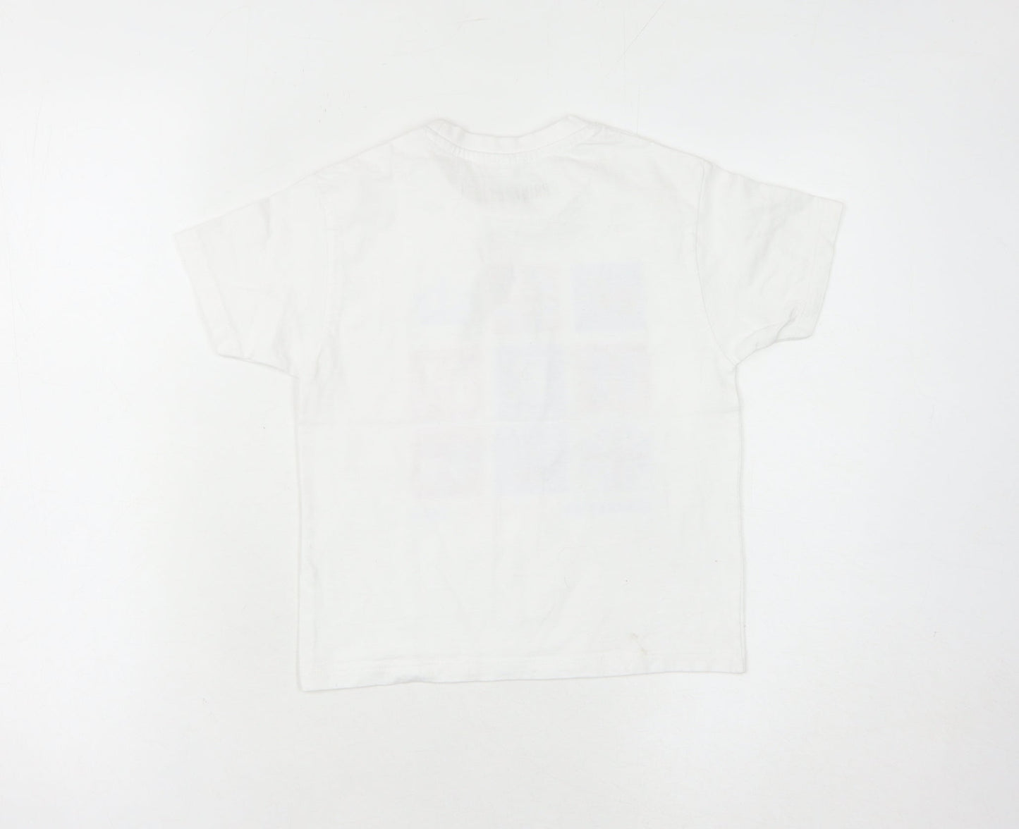 Coronation 2023 Boys White Graphic Print T-Shirt Age 6 Years