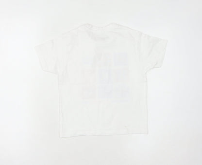Coronation 2023 Boys White Graphic Print T-Shirt Age 6 Years