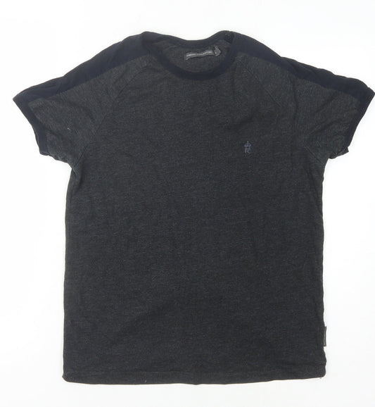 Mens UK Size S French Connection Black  T-Shirt