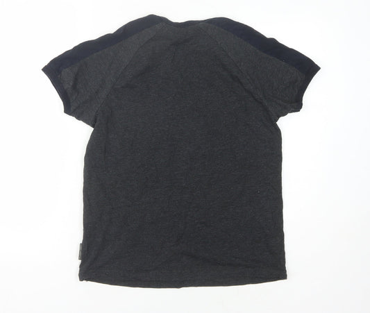 Mens UK Size S French Connection Black  T-Shirt