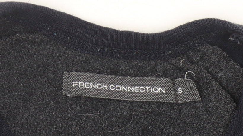 Mens UK Size S French Connection Black  T-Shirt