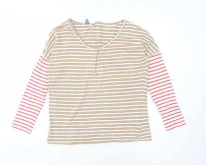 Womens UK Size 8 White Stuff Multicoloured Basic T-Shirt