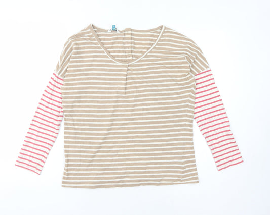 Womens UK Size 8 White Stuff Multicoloured Basic T-Shirt