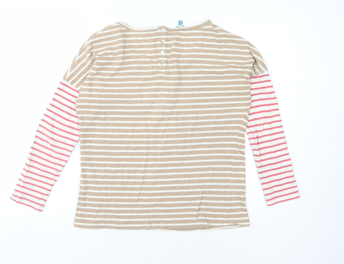 Womens UK Size 8 White Stuff Multicoloured Basic T-Shirt