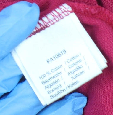 Lacoste Men's Red Slim Fit Polo - Size L, Cotton