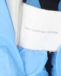 GAP Women's Blue Short Sleeve Dress Size 6 Cotton