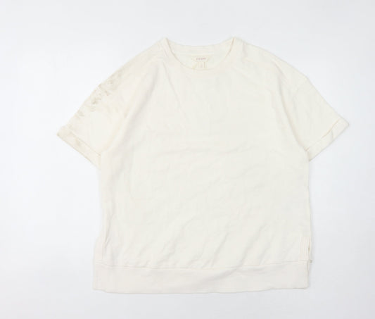 Marks & Spencer Ivory Women’s M Sweatshirt - Casual Comfort