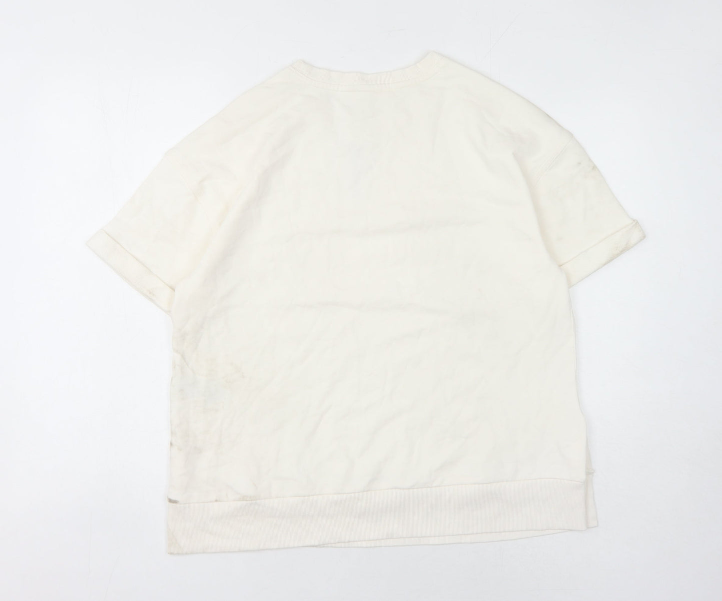 Marks & Spencer Ivory Women’s M Sweatshirt - Casual Comfort