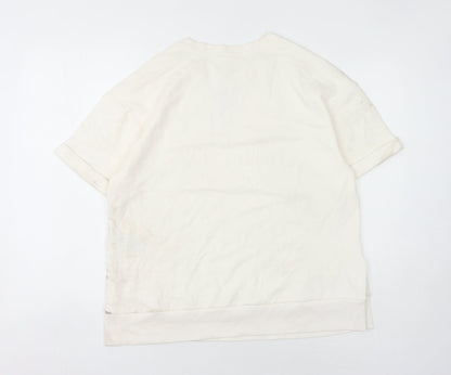Marks & Spencer Ivory Women’s M Sweatshirt - Casual Comfort