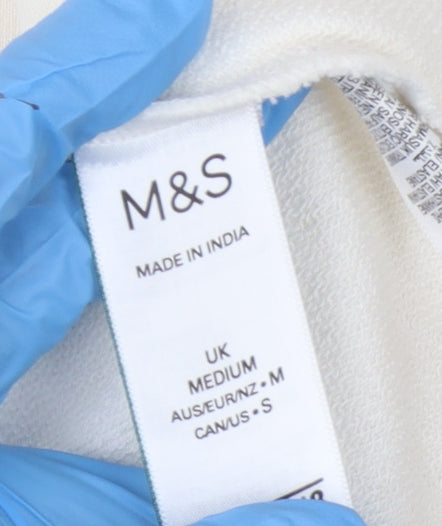 Marks & Spencer Ivory Women’s M Sweatshirt - Casual Comfort