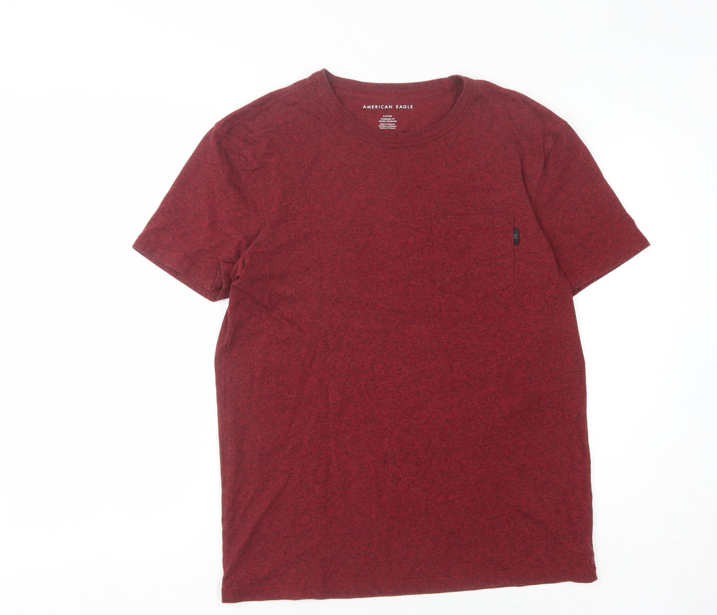 Mens UK Size S American Eagle Red  T-Shirt