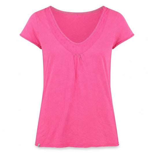 Womens UK Size 8 White Stuff Pink Basic T-Shirt