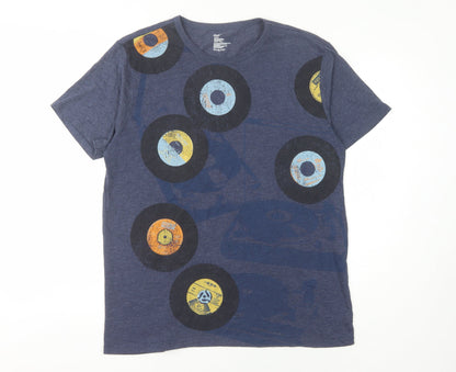Mens UK Size L Gap Blue  T-Shirt