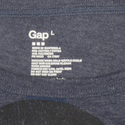 Mens UK Size L Gap Blue  T-Shirt