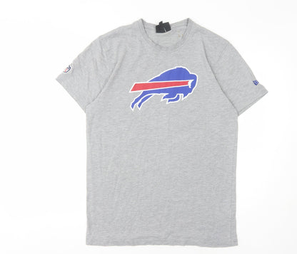 New Era Men's Grey NFL Sports T-Shirt, Medium