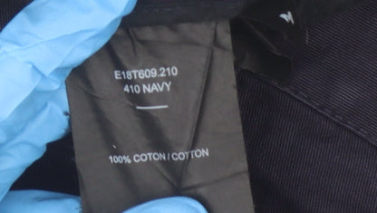 Ami Men's Blue Trousers, Size M - Cotton