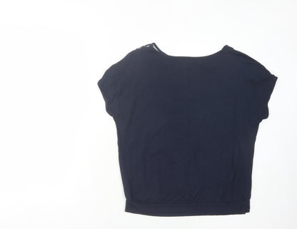 Betty Barclay Women's Blue Floral Blouse Size 10