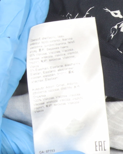 Betty Barclay Women's Blue Floral Blouse Size 10