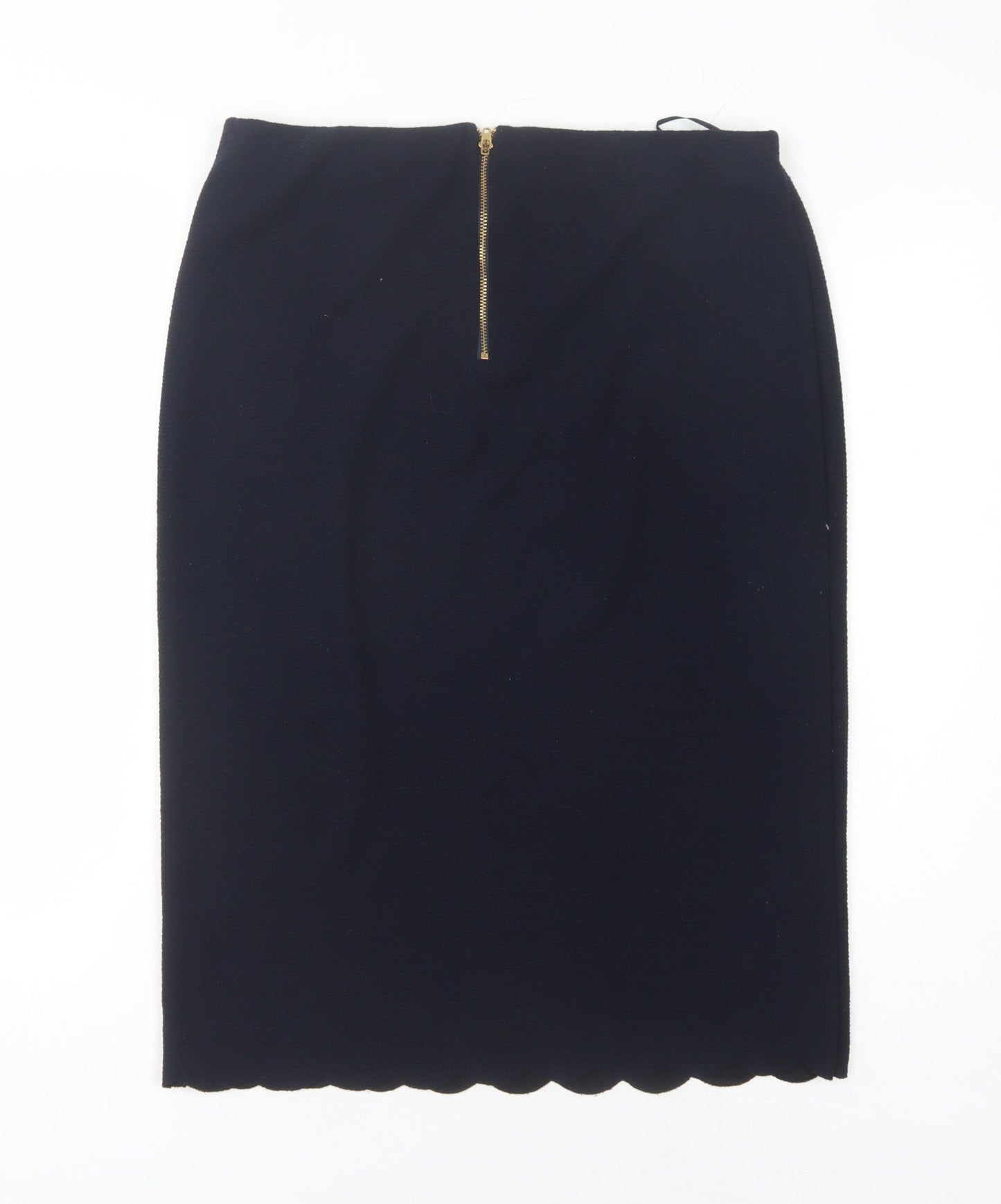Phase Eight Black Women's Midi Pencil Skirt, Size 14