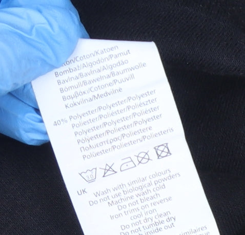 Lonsdale Women's Black Pullover Hoodie Size 10