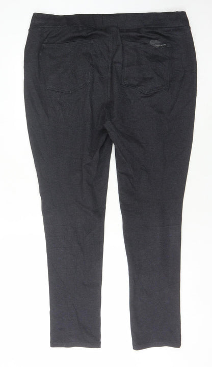 DKNY Women's Black Jeans XL