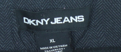 DKNY Women's Black Jeans XL