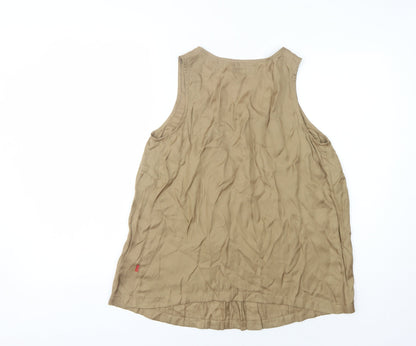 Collection By Vero Moda Women's Beige Tank - Size 6
