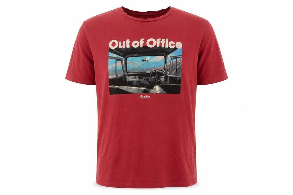 Mens UK Size L JACK & JONES Red  T-Shirt
