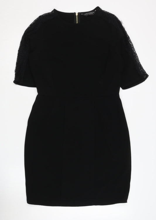 Dorothy Perkins Women's Black Dress, Size 10